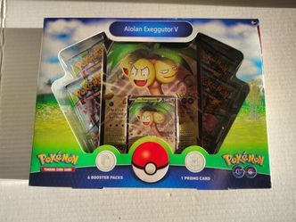 Pokémon  TCG Pokémon Go Alolan Exeggutor V Box