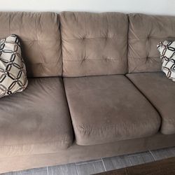 Sofa loveseat and chair