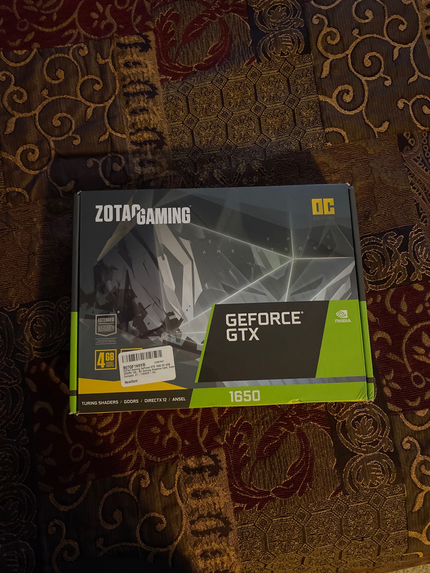 Zotac Gaming Geforce Gtx 1650 Oc