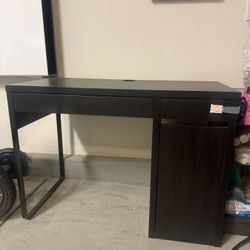Office Desk with Drawers & Storage Cabinet