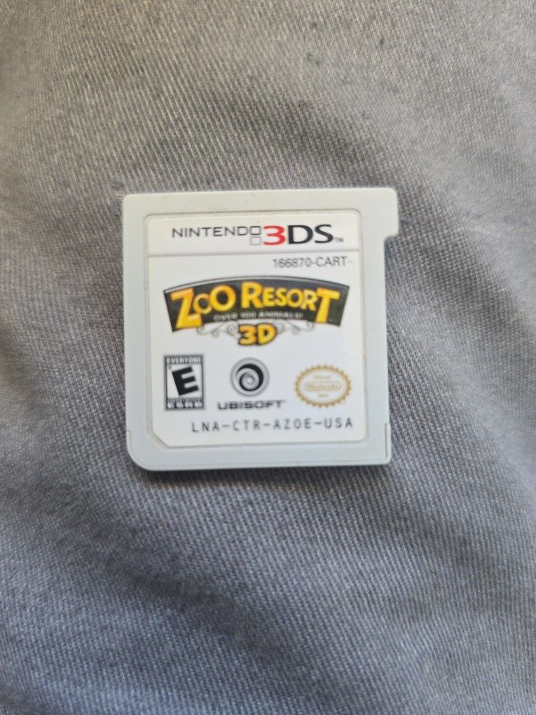 Nintendo 3DS Game Zoo Resort