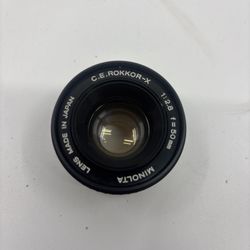 Minolta C.E. Rokkor-X 50mm F2.8 6 Element Enlarger Lens