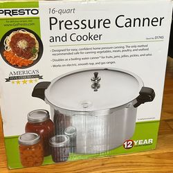 Pressure cooker and canner 16 qt