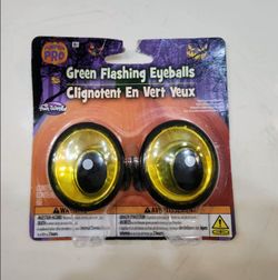 🎃 👻 Halloween Pumpkin Pro Green Flashing Eyeballs Decorate your Pumpkin