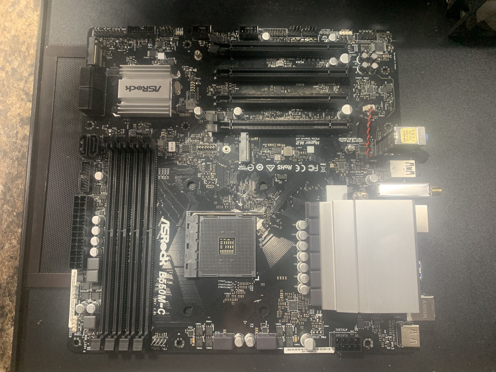 ASRock B550M-C Motherboard