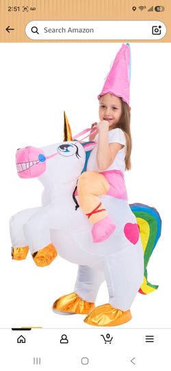 Child Unicorn Inflatable Costume $25