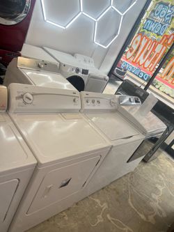 Heavy duty washer and dryer