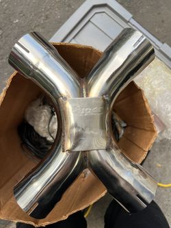 Pypes Polished Stainless Steel 2.5in  X- PiPe