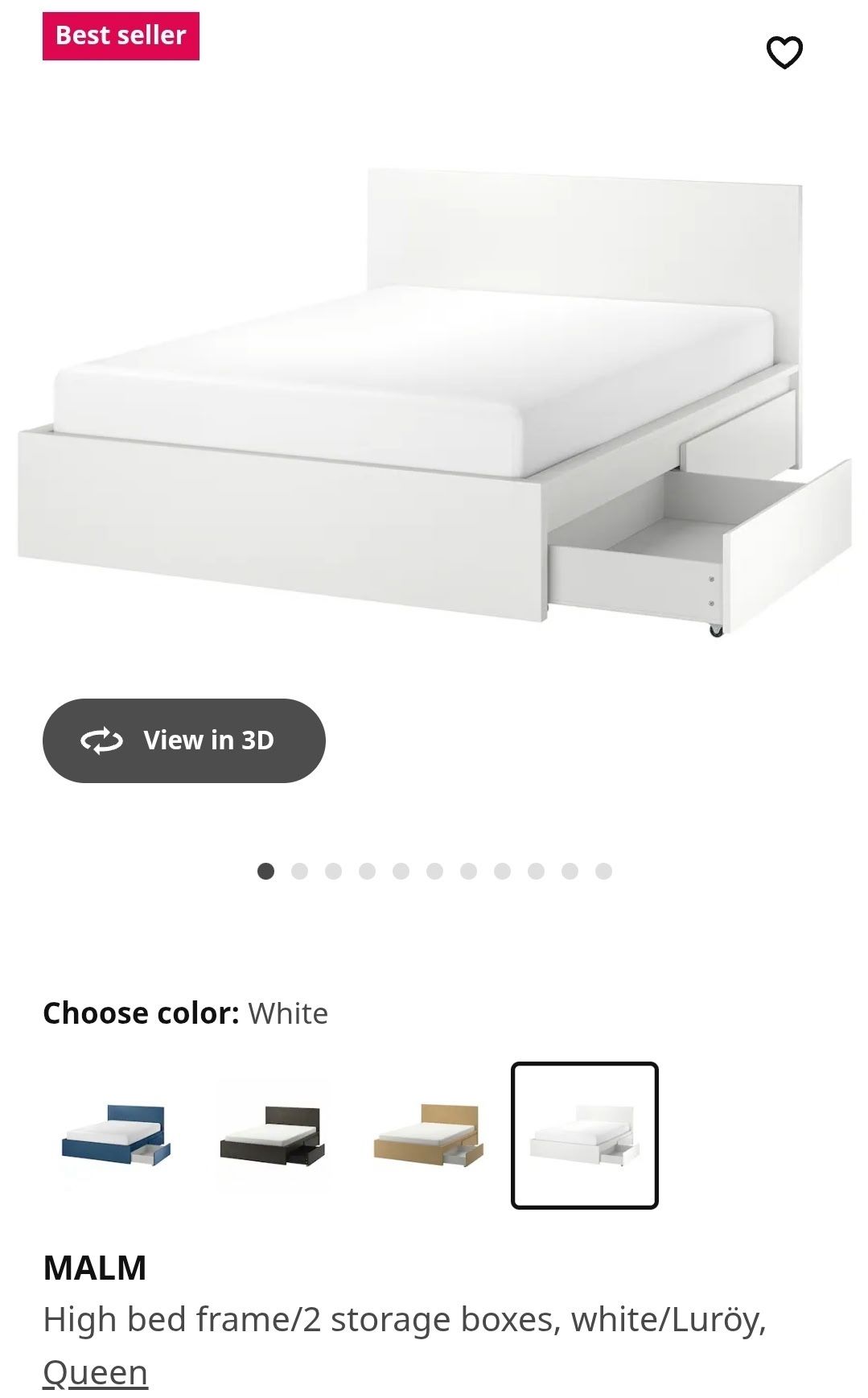 Queen Bed Frame With Drawers 
