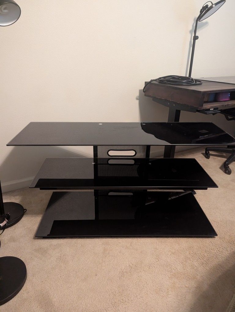 Bell'O Tempered Glass TV Stand