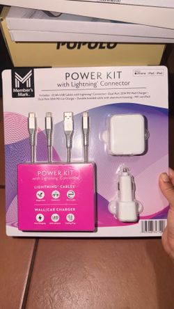 Member's Mark Power Kit with Lightning Connector