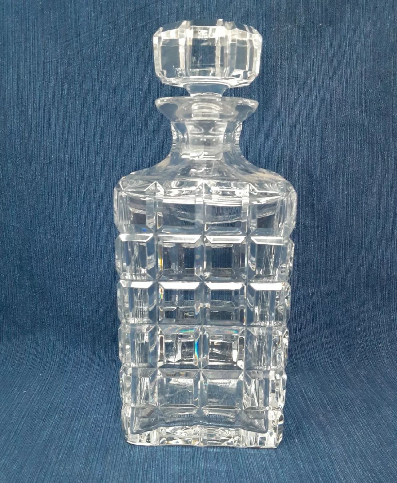 Atlantis Helsinki Crystal Whiskey Decanter and Stopper