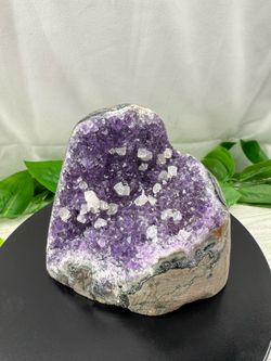 Crystal Amethyst Calcite Cluster
