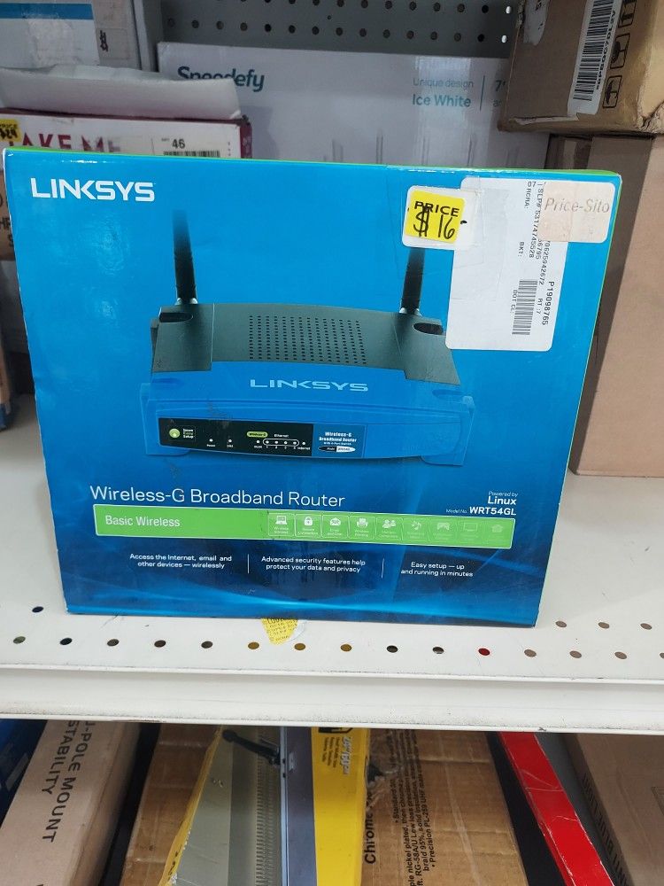 LINKSYS- Wireless-G Broadband Router 
