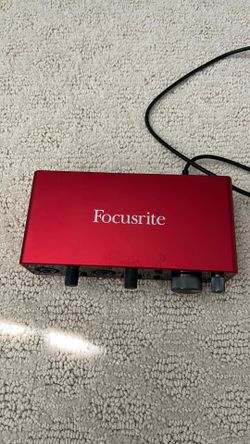 Focusrite 2i2 3rd gen, Guaranteed working , like new