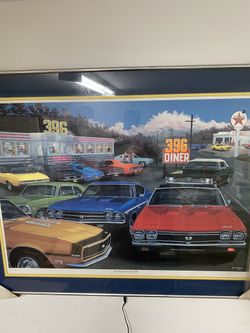 Dave Snyder Poster Chevrolet 396 Diner