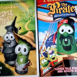 Two VeggieTales dvd movies