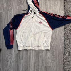 Vintage Adidas Track Zip Up Jacket 
