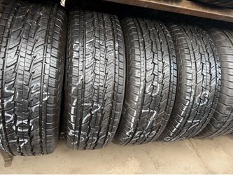 SET OF FOUR P25570r17 GENERAL HT TIRES