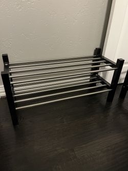 Two Tier Shoe Rack