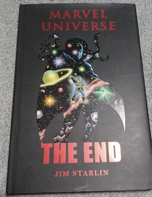Marvel Universe Hardcover Rhe End Rhonas Jim Starlin Rarer To Find