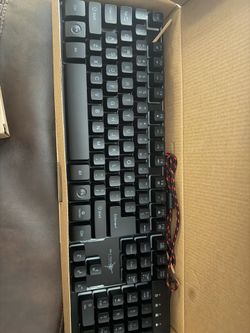 skytech gaming keyboard, black