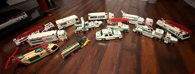 Vintage Hess Trucks Planes and Cars