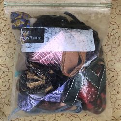 1/4 Size Bag Of Random Ribbon Pieces