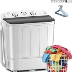 Portable Twin Tub Washer & Spin Dryer