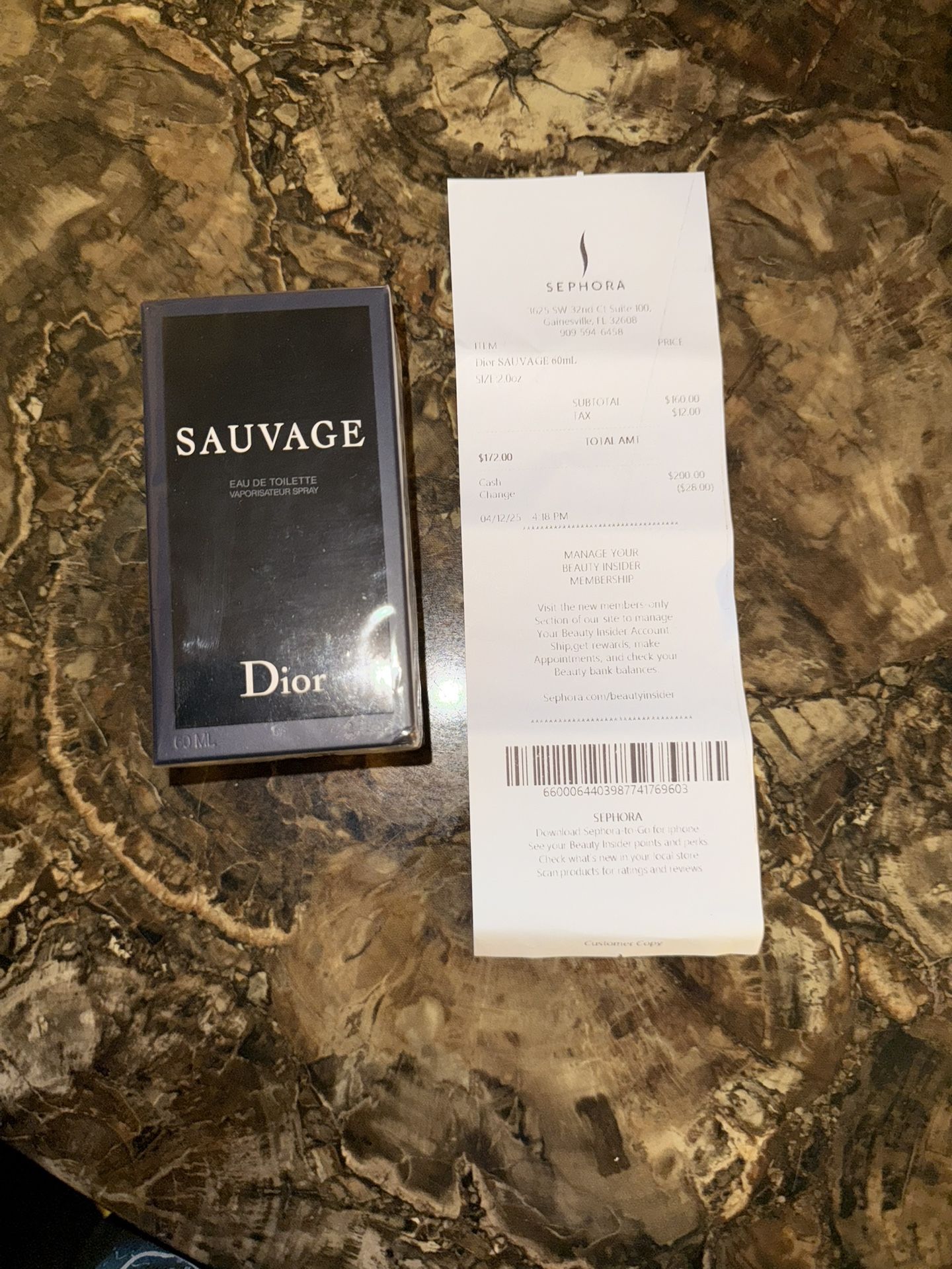 Dior Sauvage EDT 60ml