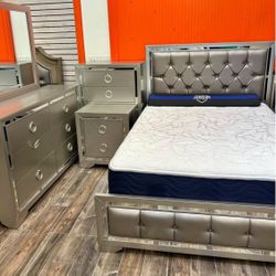 Beautiful Jasmine bedroom set only $899. Easy finance option. Same day delivery.