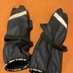 Polarn O Pyret Fleece Lined Rain Gloves