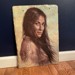 “Indian Princess” by artist Bill Hampton