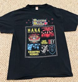 Bésame Mucho Los Angeles 2023 T-Shirt Mana, Los Buki’s, Dodgers Size L