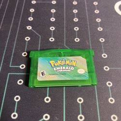 Pokémon Emerald GBA Cartridge 