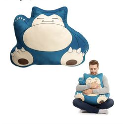 Pokemon Snorlax Anime Cozy Bedding Super Plush Oversized Body Pillow