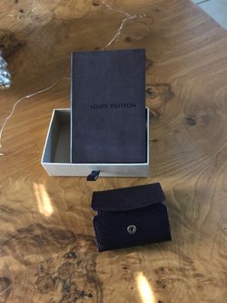 LOUIS VUITTON SILVER CUFF LINKS