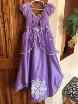 Sofia the First Halloween Costume (size 8)