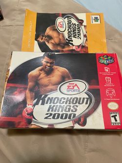 Knockout Kings 2000 empty box