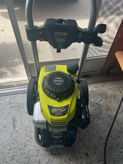 Ryobi 2800 PSI Gas Pressure Washer Honda GCV160