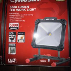 Husky 5000 Lumen Portable LED Work Light 