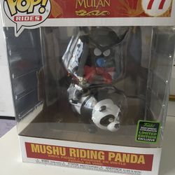 Funko Pop 77 Mushu Riding Panda