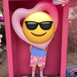 Barbie Life-Size Toy Box Great For A Party 100% Wood