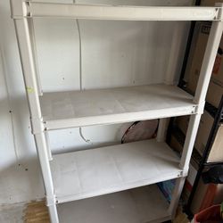 Garage Heavy duty Plastic Storage shelves