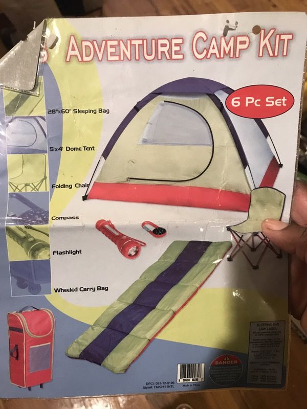 Kids camping set