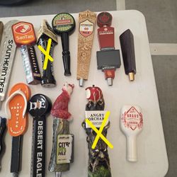 Collection Of Brewery Beer Tap Handle Pulls *Please Read Details 