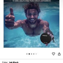 New Monster Bluetooth Speaker, IPX8 Shower Speaker Waterproof, Bluetooth 5.4 with Loud HD Sound and Robust Bass, Extra Long Playtime Punchy, for Home,