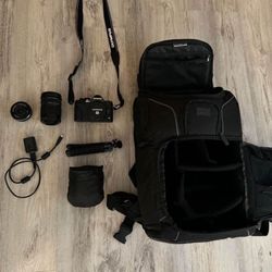 Olympus OM-D IV camera and gear