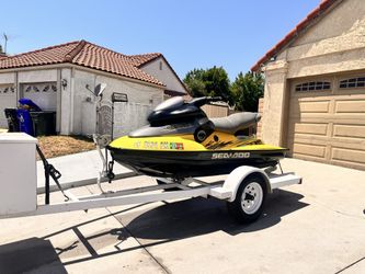 1999 Sea-Doo XP limited with trailer