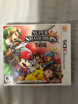 SuperSmashBros 3DS